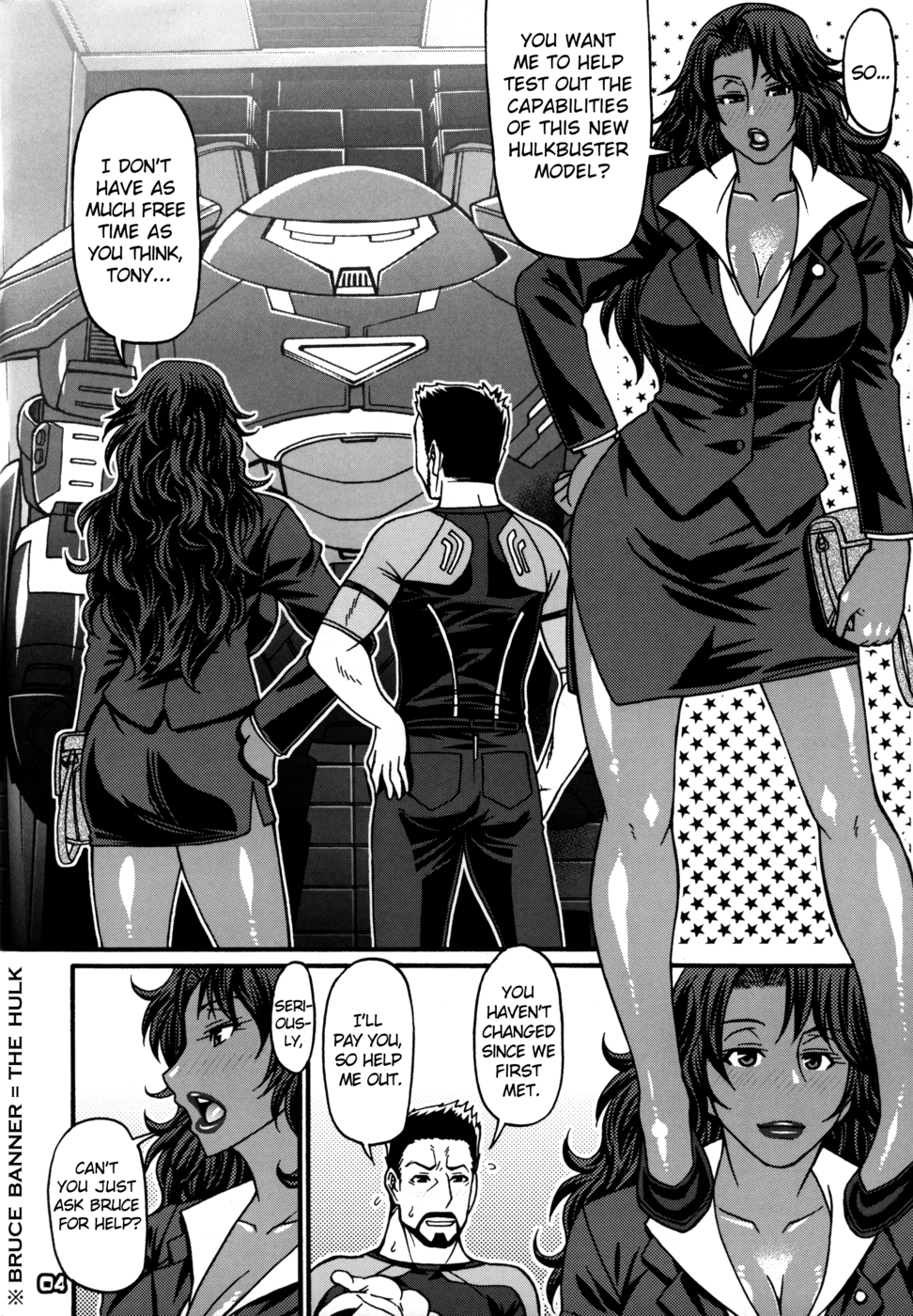 Hentai Manga Comic-What's Up Baby-Chapter 1-SheHulk & HulkBuster-4